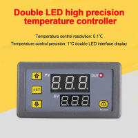 Controlador De Temperatura Digital Mini W3230 Con Sensor Termostato Regulador De Calentamiento Y Enfriamiento 12V 24V 220V Para El Hogar - details 1