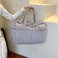 Bolso Maternidad Grande Organizador De Pañales Portátil Para Carricoche Bolsa De Viaje Con Mochila Estilo Tote Bag Cierre De Cremallera Material Principal Diverso - details 1
