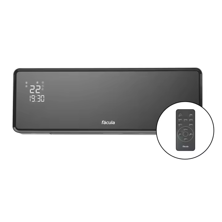 FACULA CONDOR 2000 - Calefactor Split cerámico programable 1000 / 2000 w. - 1