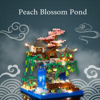 Juguetes De Construcción De Bloques Micro Partícula Pezón Para Niños Juego De Rompecabezas De Lago De Cerezo Desafío Alto Material Plástico - details 1