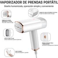 Eléctrica de Mano para el hogar, máquina de planchado a vapor para Prendas de menor tamaño - details 7