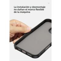 Funda De Teléfono Premium Mate Transparente Para iPhone 17 Air 16E 15 14 plus 13 12 11 pro Max Color Sólido Protectora De Cámara Resistente a Arañazos Y Huellas - details 5