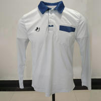 Camisa Polo Hombre Manga Larga Primavera Otoño Estilo Deportivo Casual Gran Bolsillo Costura Impresión Poliéster Tops Transpirable - details 6