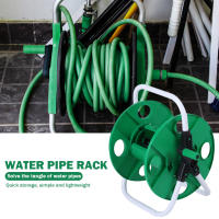 Carro De Riega Jardín Portátil Organizador De Tubo De Agua 25M Soporte De Almacenamiento Para Herramientas De Jardinería Plástico Resistente - details 1