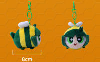Muñeco De Peluche Adorable Powerpuff Girls Bee Cuerpo Largo De 8cm Con Llavero Para Fans De Powerpuff Girls Material De Algodón Relleno De Poliéster - details 5