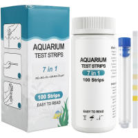 100Pcs Kit De Pruebas Para Acuario Con Esteros De Prueba Y Botella De Prueba Agua De Río Y Salada Para Medición De Calidad Del Agua - details 19