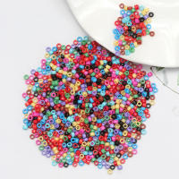 Lucky Eye 15g Lote De Cuentas De Vidrio Miyuki Colores Mixtos 3mm Cuentas Espaciadoras Sueltas Para Hacer Joyas Accesorios Para Pulseras Y Collares DIY - details 1