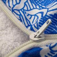 CM Funda de Colchón Estampada Azul con Flores para Cama de 135 - Resistente y Transpirable - details 0
