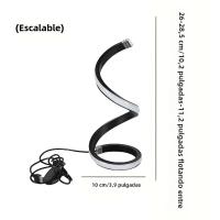 Lámpara De Mesa LED Moderna Y Creativa 3 Colores Ajustable Para Dormitorio Sala De Estar Oficina Decoración De Luz De Lámpara De Mesa - details 14