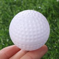 Bolas De Golf De Práctica 10 Pcs Blanco Suaves Para Interior Bola De Aire Verdadera Conformidad De Un Solo Pieza - details 12