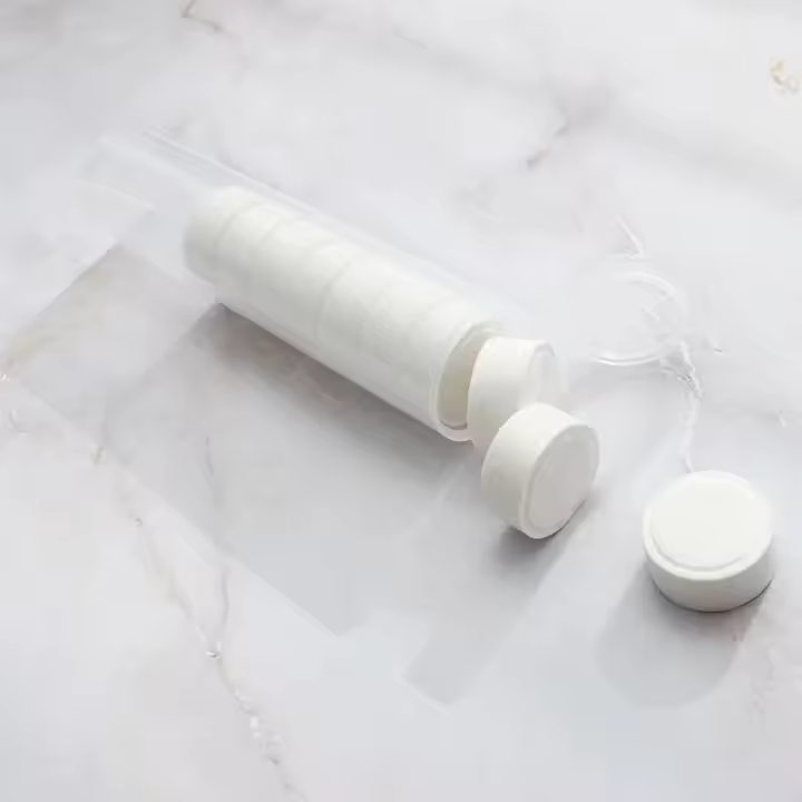 10pcs Toalla De Viaje Desechable Comprimida Pequeña Para Exteriores Toalla De Limpieza Portátil Para Rostro Y Maquillaje - 1
