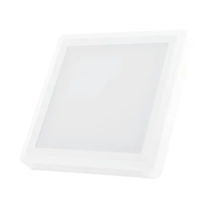 PLAFON SUPERFICIE DOWNLIGHT LED CUADRADO BLANCO VASAN GSC EVOLUTION 18W LUZ BLANCA 6500K 1850 LUMENE - 1