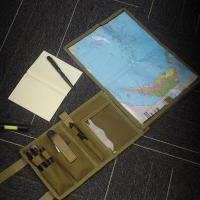 Cubierta De Libro Táctico Exterior Impermeable Para Mapas Y Herramientas Bolsa De Bolígrafo Camuflada Para Camping Viajes Y Senderismo - details 5