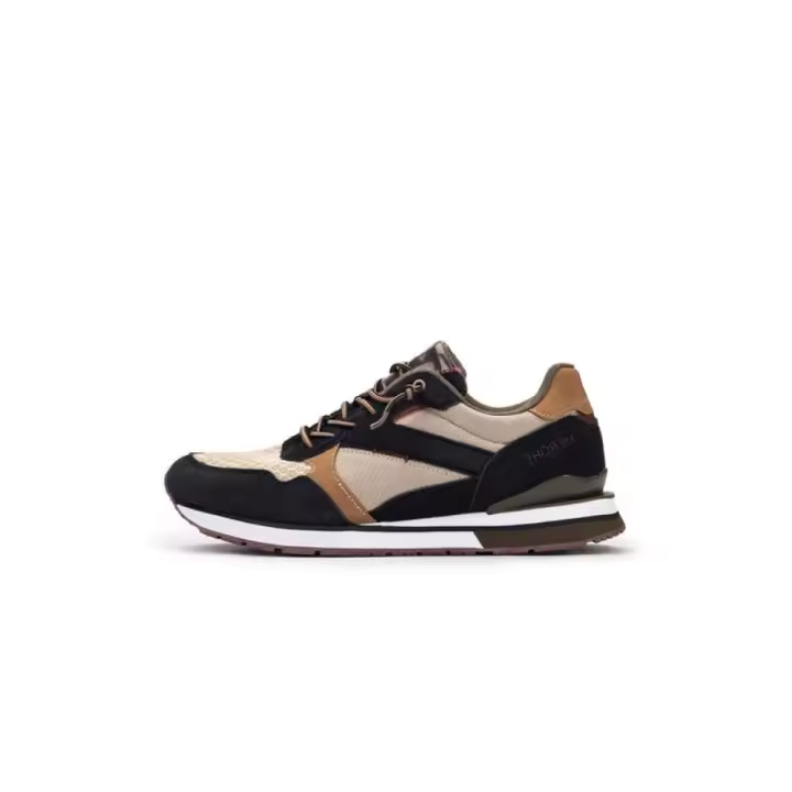 Meröhe Zapatillas Hombre de Piel Forro Textil y Piso de Goma Natural Plutón Reine - 1
