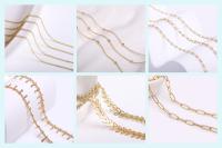 Colgante De Metal Enchapado En Oro 18K Para Fabricación De Collares Hebilla Liso Para Colgantes Gancho Para Cierres Clips - details 19
