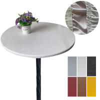 Mantel Redondo Impermeable Y Antiaceite De Color Puro Decorativo Para Comedor De Cocina Fiesta De Tea Tamaño 60-130cm - details 3