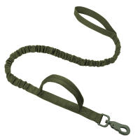 Correa Táctica Para Perros De Medio Y Pequeño Tamaño Con Control De Doble Mano Y Línea Elástica Ajustable Con Desenganche Rápido Para Entrenamiento Y Salidas Al Aire Libre - details 4