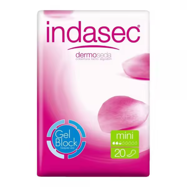 Indasec Compresa Mini 20 U. - 1
