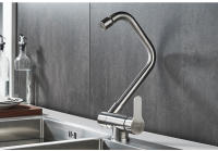 Grifo De Cocina Montado En Pared Negro Con Filtro De Agua Salida Pulida Doble Manera De Instalación Material De Latón Cerámico - details 23