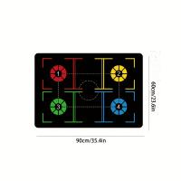 Alfombra De Entrenamiento De Baloncesto Antideslizante Y Silenciosa Para Niños Y Adolescentes Material Grueso Para Control De Bola Y Ejercicios De Dribling Interior - details 2