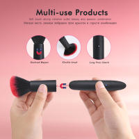 Cepillo De Maquillaje Para Rubor Y Polvo Automático Electrónico Herramienta De Belleza Para Sombra De Ojos Y Corrector Fundamento Highlighter Fibra Sintética Plástico - details 2