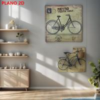 MEJORADA Cartel Metálico Retro – Placa de Metal Vintage con Diseño de Vehículos Clásicos – Decoración para Bar, Garaje, Hogar, Oficina – 29.6x29.6cm - details 8