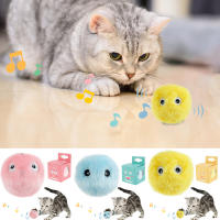 Juguetes Para Gatos Inteligentes 3Pcs Bola Interactiva De Peluche Con Sonidos De 3 Animales Entrenamiento Electrónico Para Gatos Chicos Y Gatitos - details 0