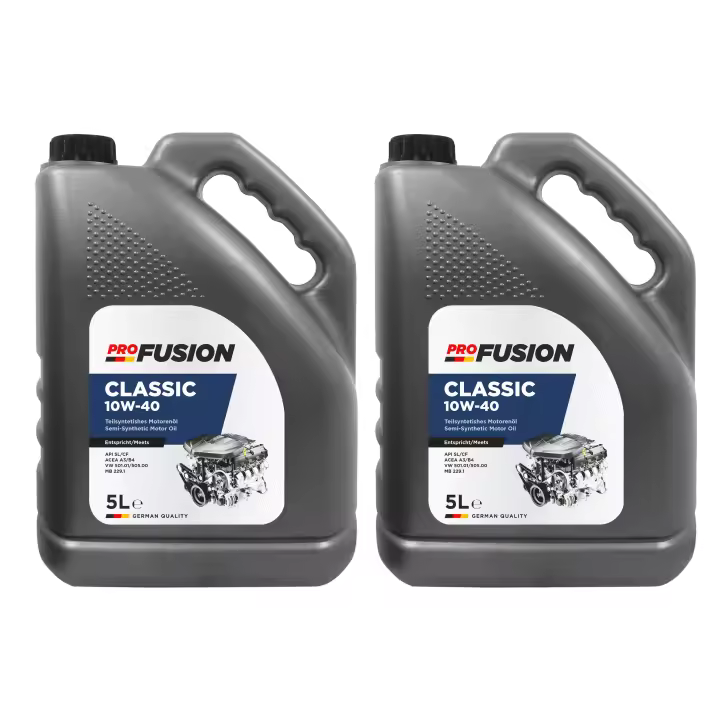 ProFusion Aceite para Motores Gasolina y Diésel - Lubricante para Coche 10w40 5L - 1