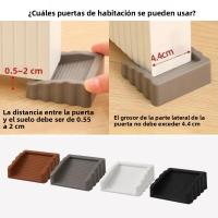 1PC Portaestopidor De Puerta Antipinch Anticolisión Para Seguridad En Habitación Y Cocina Stopper Portátil Y Ventisca-Resistente - details 5