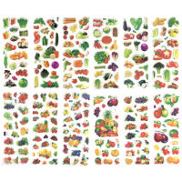 12 Hojas De Pegatinas De Mariposa Pez Delfín Para Niños Decoración De Dormitorio Niño Niña Regalo DIY Scrapbook Stickers - details 10