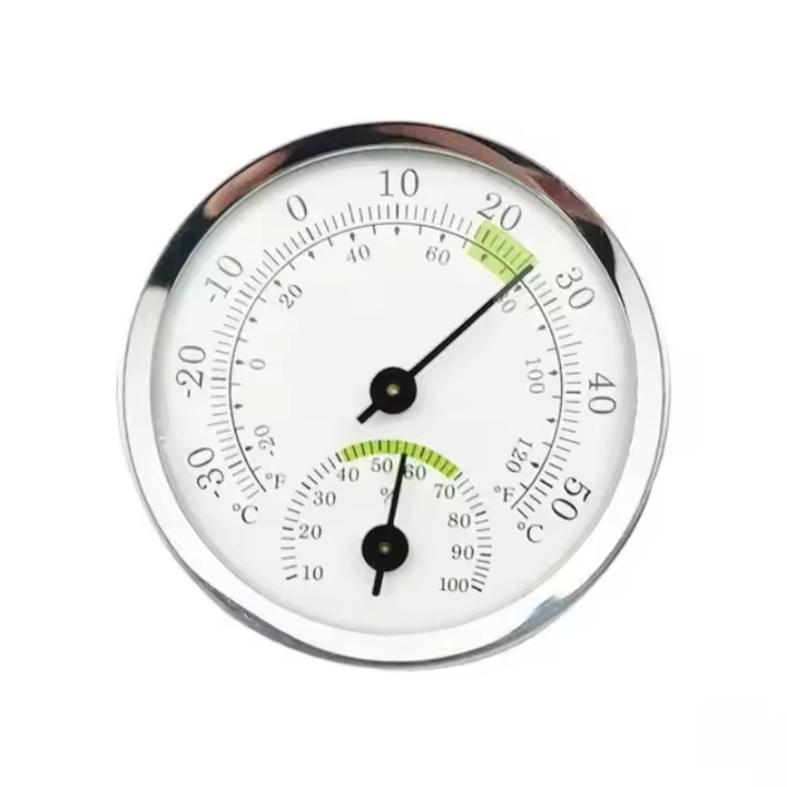 Mini Termómetro Y Higrómetro Tipo Pointer Para Interior Sensor De Temperatura Y Humedad Para Hogar Medidor Electrónico - 1