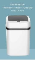 Bandeja De Basura Inteligente 13L Para Cocina Y Baño Recipiente De Residuos Ecológico ABS Forma Rectangular Con Pared Táctil - details 0