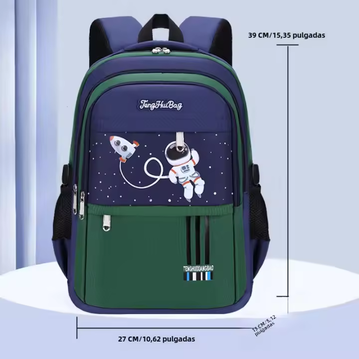Bolso de hombro para niños, mochila escolar para estudiantes de escuela primaria, niños de 6 a 12 años - 1