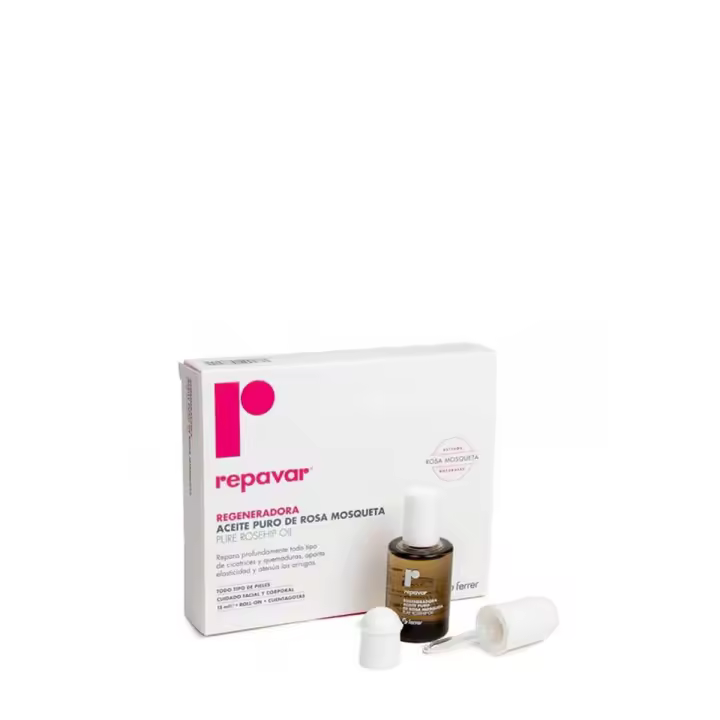 Repavar regeneradora aceite puro rosa mosqueta 15 ml - 1
