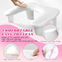 Almohadilla De Manicura PU De Lujo Portátil Con Diseño De Inclinación Soporte Desmontable Para Uñas Y Cuidado De Las Manos - details 3