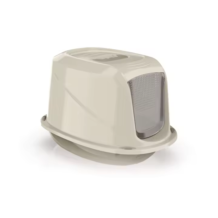 Ica Gatera Galaxy Plástica para Gatos con Filtro de Olores - Fácil Limpieza y Diseño Elegante - 1