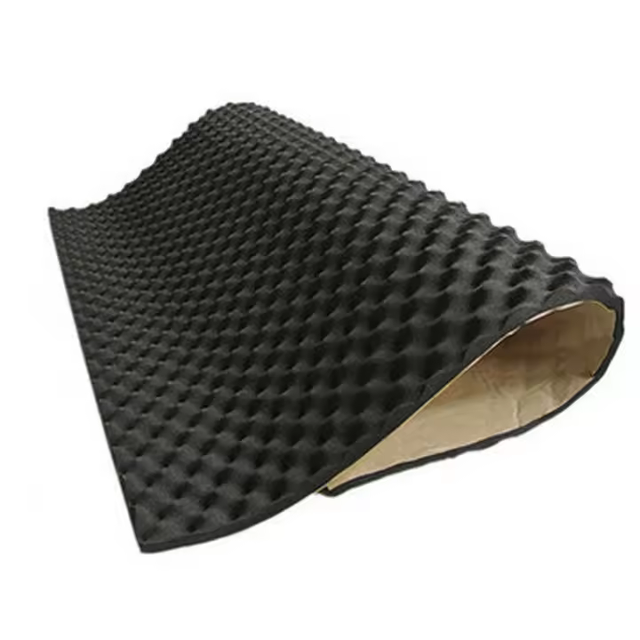 Auto Studio Sound Absorbed Wave Foam Aislante Térmico Y Acústico Para Coche Material De Esponja Resistente Al Calor Manta De Aislamiento Acústico Y Térmico - 1