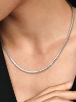 Pandora - Collar de Cadena de serpiente Moments - Plata de Lei - details 1
