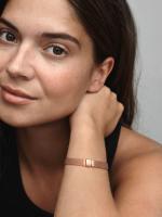 Pandora - Pulsera de Malla™-Baño de Gold Rose de 14 K - details 1