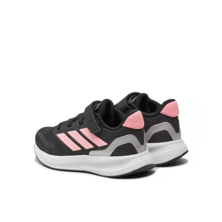 ADIDAS RUNFALCON 5 EL C JR VELCRO NEG/ROS/PLATA - 1