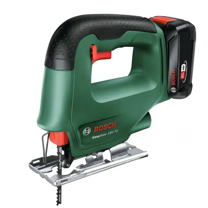 Sierra de Calar Bosch Easysaw 18V-70 - Fácil de Usar - Corte Preciso en Madera, Acero y Aluminio - 1