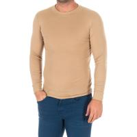 Kisses and Love-Camiseta manga larga y cuello medio 1625-H para Hombre