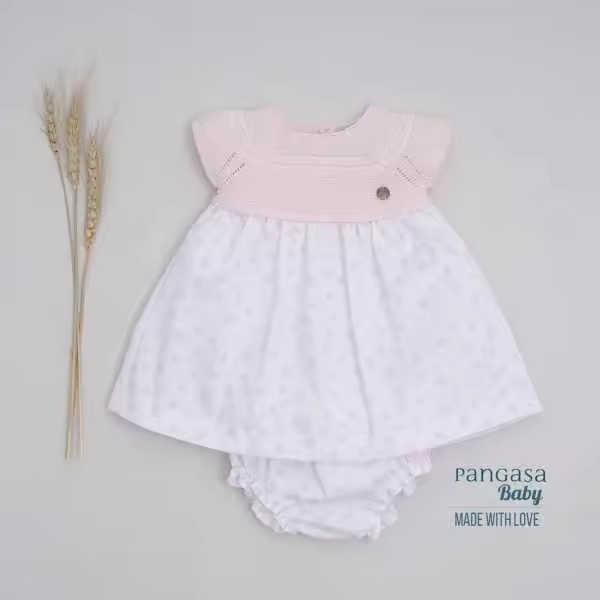 Conjunto Bebé Niña Pangasa Verano 2022 Algodón Fresco y Cómodo - 1