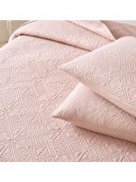 STARLEY-Colcha Bouti de verano fresca, ligera, reversible y elegante cama 90-cama 150cm,tejido 100% poliéster, relleno 100% poliéster 90 g/m2,Incluye fundas de almohada 50x70cm (Cama de 90 con 1 funda de almohada y cama de 135/150/180 con 2 fundas de almo - details 4
