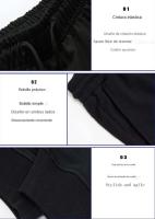 Pantalones De Correr Casual Para Hombre Con Estampado De Letras Talla S-3XL Fitness Gym Outdoor Running Midweight TWILL Polyester - details 7
