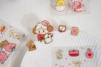 Nuevos Pegatinas Mikko Caja De Regalo Lindas Pegatinas De Dibujos Animados Para Estudiantes Material De Papel Tamaño Approx 15mm X 15mm - details 7