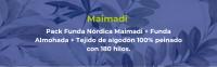 FACTORY COLCHON - Set Funda Nórdica Maimadi + Funda Almohada Anti Ácaros Antibacteriano Hipoalergénico Transpirable Algodón - details 0