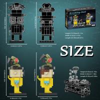 Bloques De Construcción 2-en-1 Clásicos De Breaking Bad Blanco Y Rosa Personajes Protagonistas Película Juguetes Para Adultos Y Amigos Coleccionables ABS Compatible Con Lego - details 2