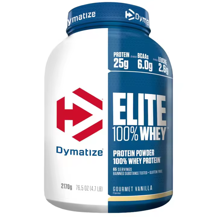 Dymatize Elite 100% Whey 2,27 kg Proteina de suero isolada y concentrada Estimula el desarrollo muscular, Acelera la recuperación después del entrenamiento - 1