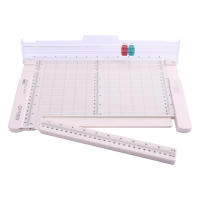 Cortadora De Papel Portátil KW-trio 12.6 Pulgadas Con Cabeza De Corte De Línea De Plegado Y Borde Recto Para Artesanía De Escritorio - details 13